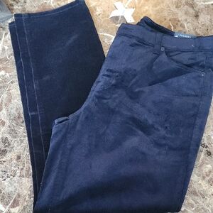 Talbots Women's Navy Corduroy Pants